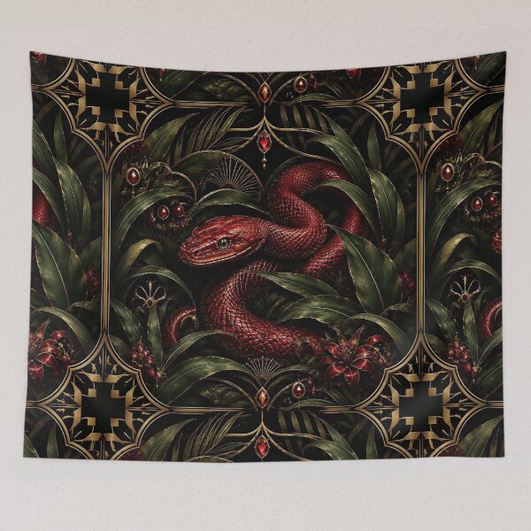 Item preview, Luxury​ Red Serpent Garden designed and sold by Adisak-designs.