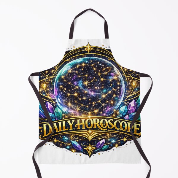 Item preview, Crystal Ball Daily Horoscope | Celestial Zodiac Astrology Fantasy Art Sticker T-Shirt designed and sold by irfanshikh.