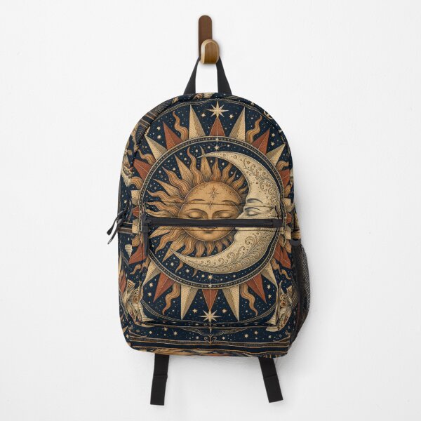 Item preview, Celestial Sun and Moon Faces designed and sold by PixelToPress.