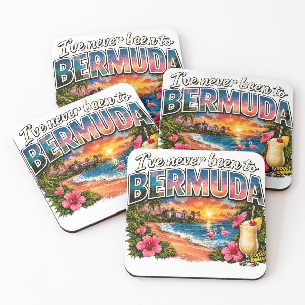 Item preview, Never Been to Bermuda Funny T-Shirt designed and sold by gooeybanana.