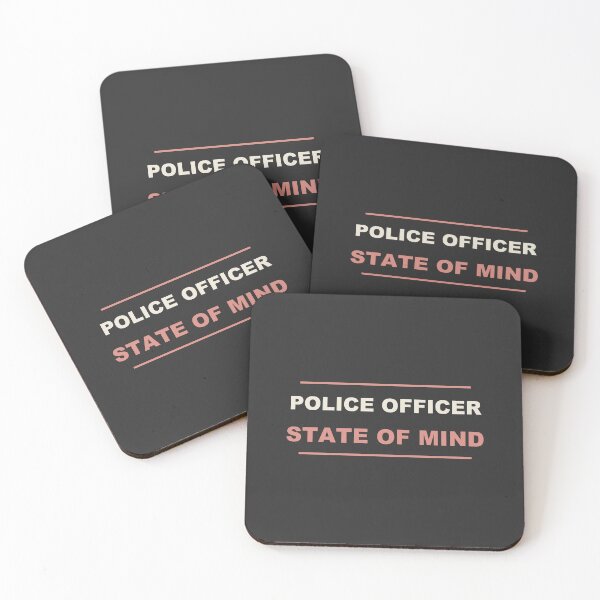Item preview, Police Officer State Of Mind - Police Officer designed and sold by RetroThreadWorks.