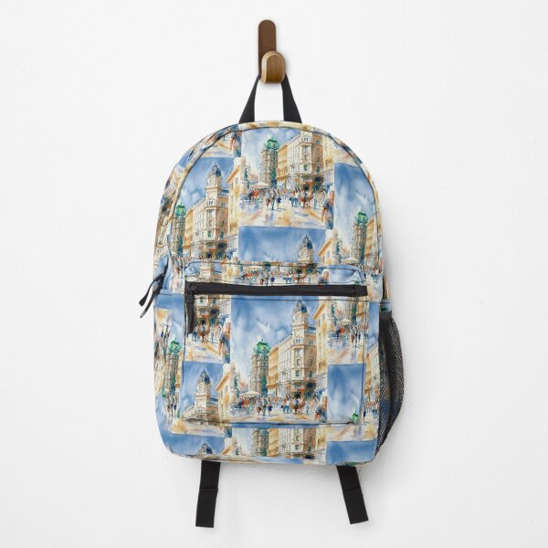Item preview, Vienna Old Town Watercolor designed and sold by caracatita75.