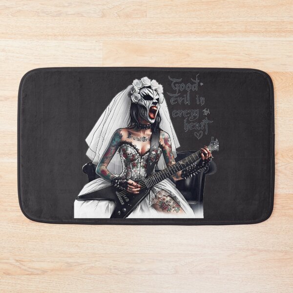 Item preview, Gothic Bride Flying Guitar Strap designed and sold by Voodoo Store Paranormal Collections.