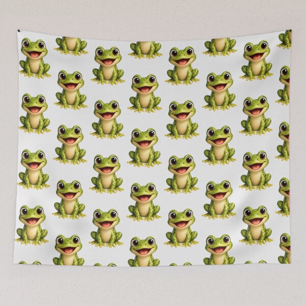 Item preview, Cute Frog illustration  designed and sold by BackgroundND.
