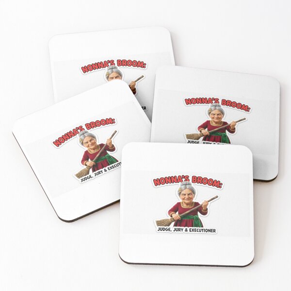 Item preview, Nonna's Broom: Judge, Jury & Executioner - Funny Italian Grandma Gift designed and sold by Petringo.