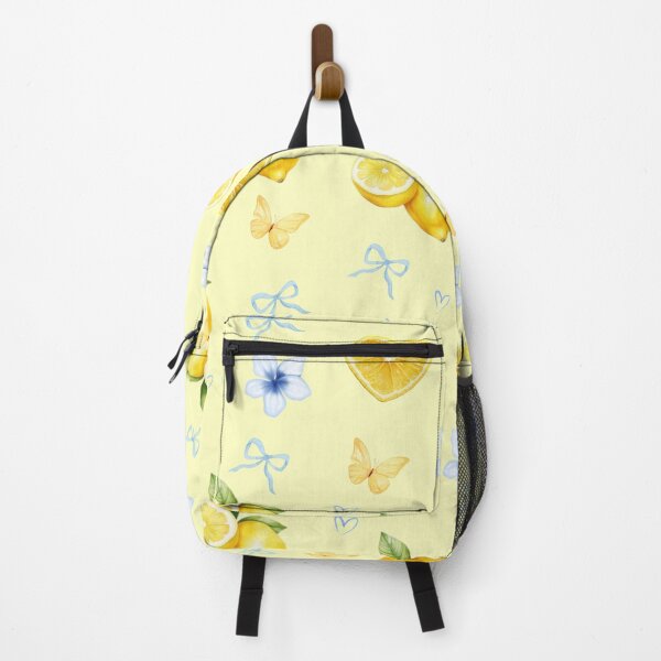 Item preview, Watercolor Summer Lemons and Butterflies Pattern designed and sold by Barbzilla22.