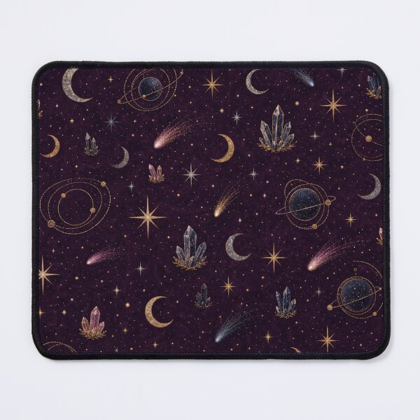 Item preview, Celestial Crystal Night Pattern designed and sold by PixelToPress.