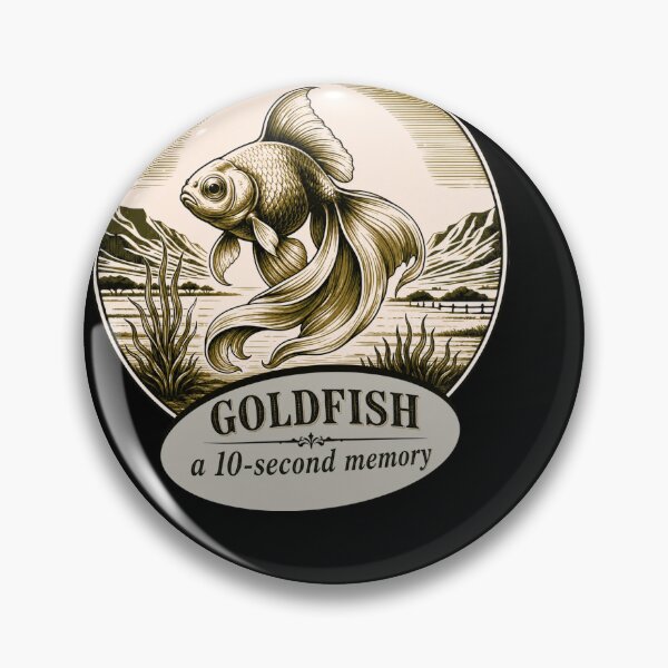 Item preview, Be a Goldfish designed and sold by Olena Du.