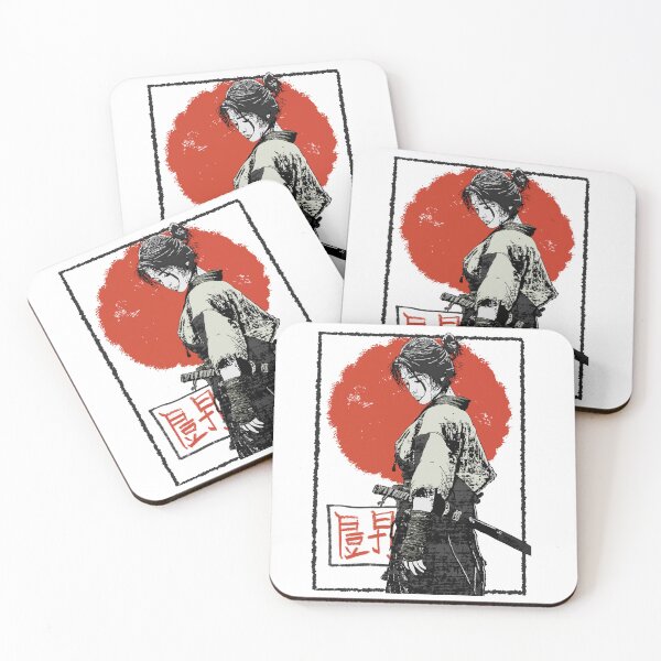 Item preview, Female Samurai designed and sold by The Satori Studio.