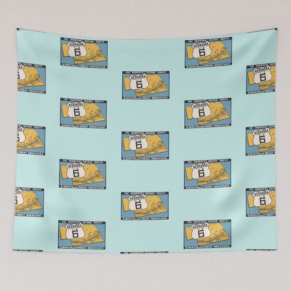 Item preview, US Route 6 Nebraska USA designed and sold by MartinRivas.