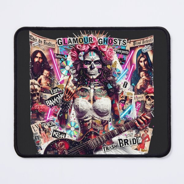 Item preview, Calavera Bride Compact Discs Collage designed and sold by Voodoo Store Paranormal Collections.