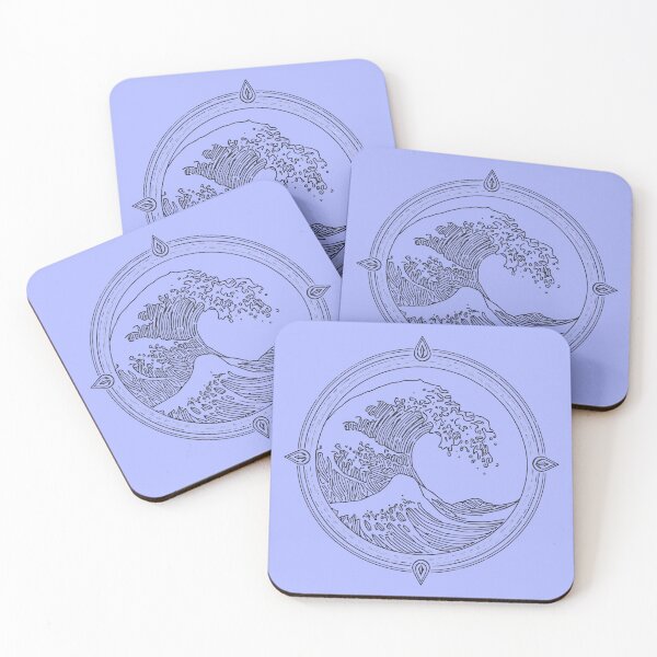 Item preview, Water Spirit - Minimalist Sacred Geometry Wave designed and sold by Pace & Layer.