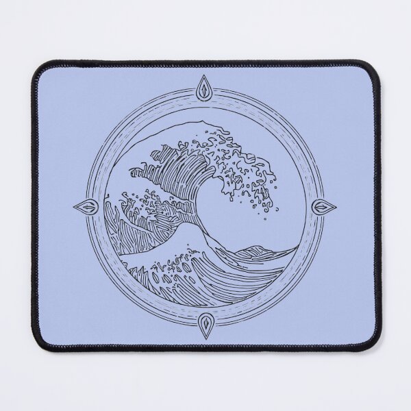 Item preview, Water Spirit - Minimalist Sacred Geometry Wave designed and sold by Pace & Layer.