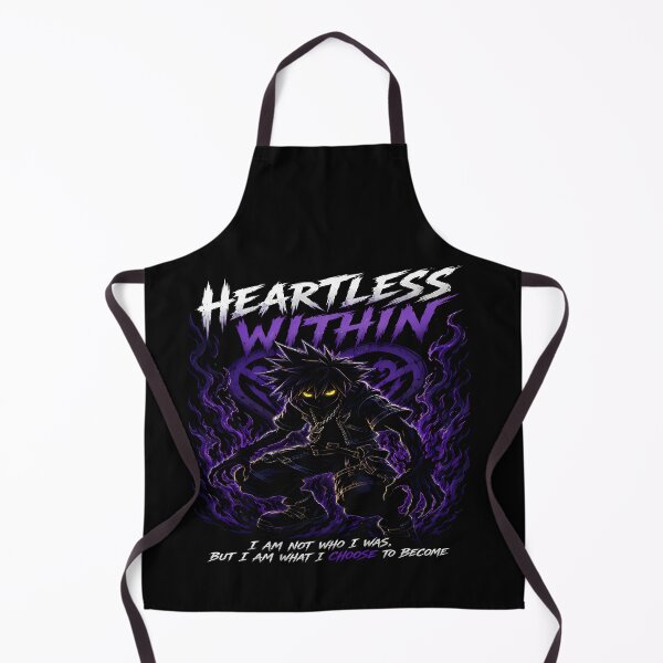 Item preview, Heartless Within -Dark Character- Purple Flames Design designed and sold by TTdesigns123.