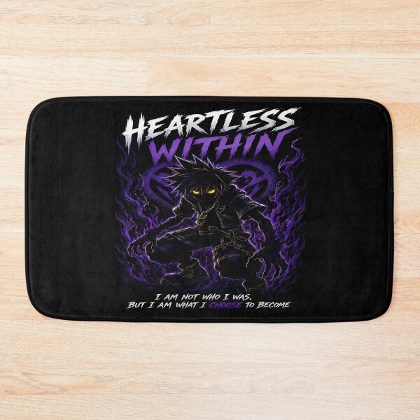 Item preview, Heartless Within -Dark  Character- Purple Flames Design designed and sold by TTdesigns123.