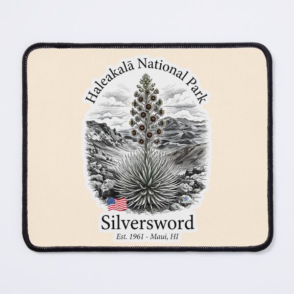 Item preview, Haleakala National Park Silversword Ink designed and sold by EvergreenPark - Tee Studio.