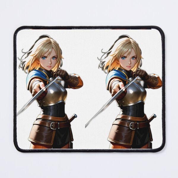 Item preview, Fantasy - Blonde Warrior, Video Game Character of Concept Art designed and sold by AnimeShin.