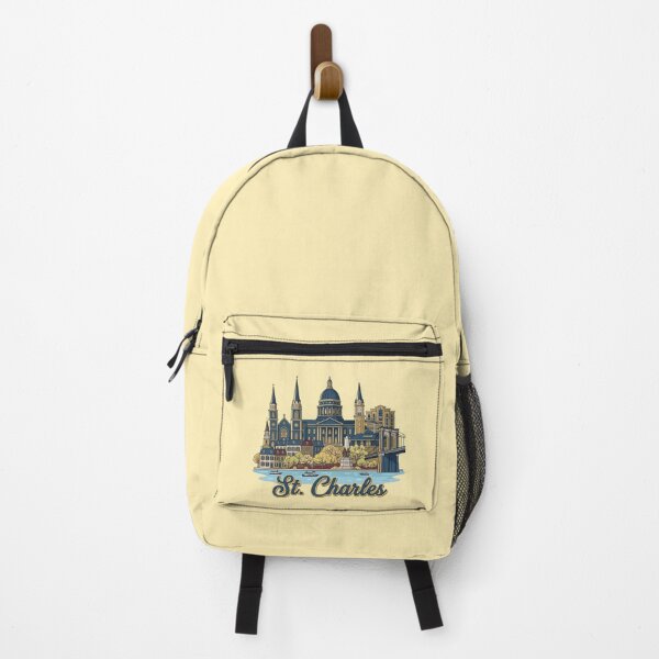 Item preview, Historic St Charles Vintage Travel Poster Art & Airbnb Decor designed and sold by 21 Tulips.