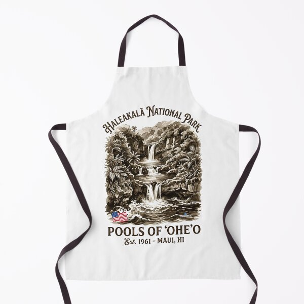 Item preview, Pools of Oheo Haleakala Hawaii Vintage designed and sold by EvergreenPark - Tee Studio.