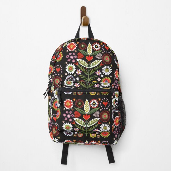 Item preview, Scandinavian Folk Art, Botanical Flowers designed and sold by xiao xuans.