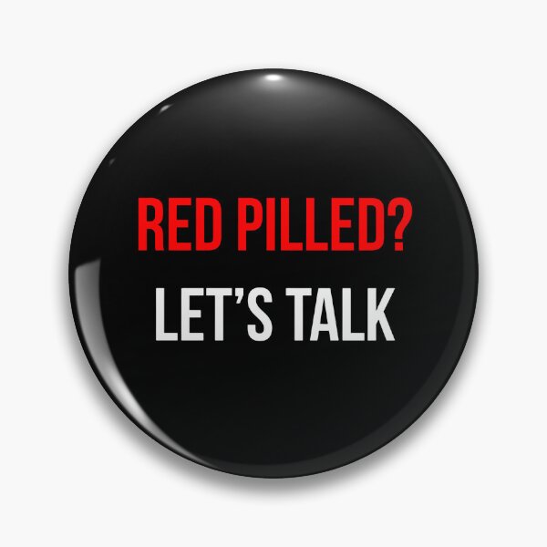 Item preview, Red Pilled? Let's Talk  designed and sold by Conspiratorium.