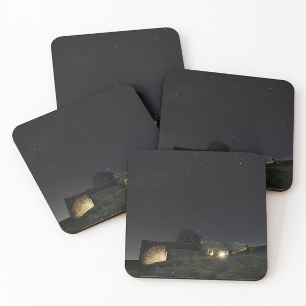 Item preview, Nightscape over Wuthering Heights designed and sold by OnHeathAndMoor.