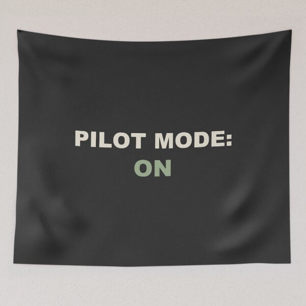Item preview, Pilot Mode: On - Pilot designed and sold by RetroThreadWorks.