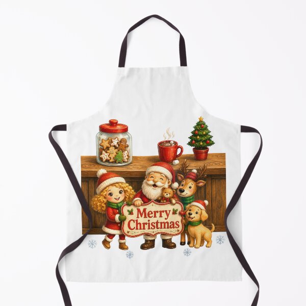 Item preview, Merry Christmas Cute Santa Christmas Oil Painting Illustration designed and sold by Wawa5656.