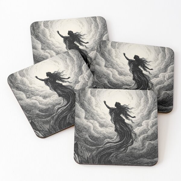 Item preview, Norwegian Witch Spirit Ascension Nordic Gothic Art designed and sold by NorwegianWitch.