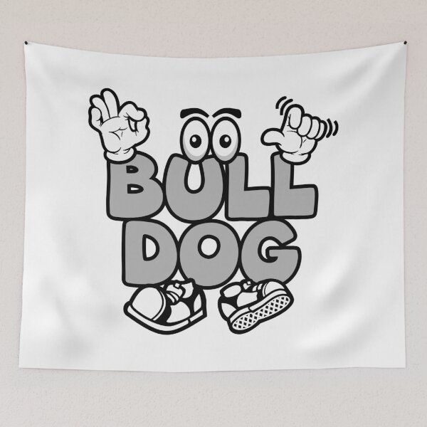 Item preview, BULLDOG - PETS Graffiti Character Bold Popart designed and sold by NFTWords.