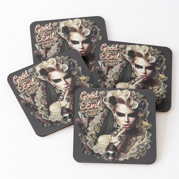 Item preview, Blonde Bride Neon Tarot Cards designed and sold by Voodoo Store Paranormal Collections.