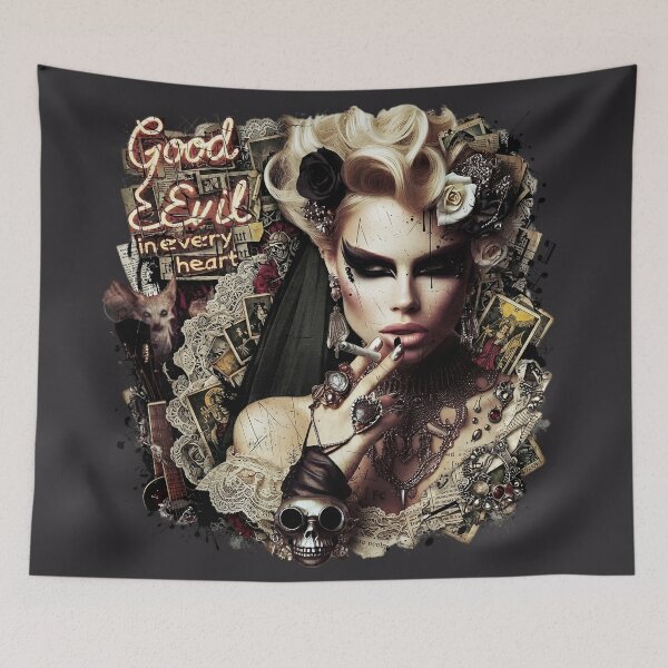 Item preview, Blonde Bride Neon Tarot Cards designed and sold by Voodoo Store Paranormal Collections.