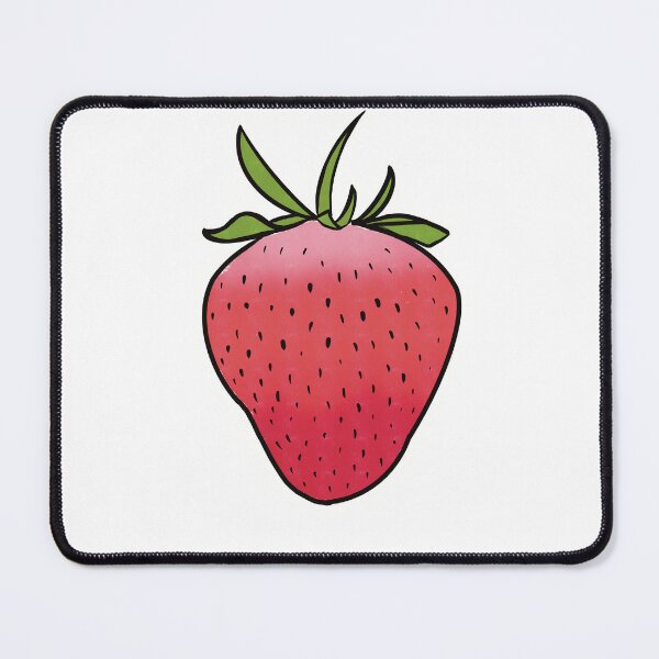Item preview, Hand Drawn Cute Strawberry designed and sold by Manic Purgatory.