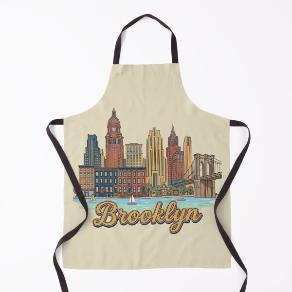 Item preview, Brooklyn New York Bridge Skyline Art Print & Airbnb Decor designed and sold by 21 Tulips.