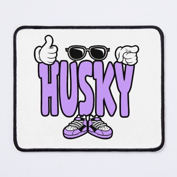 Item preview, HUSKY - PETS Street Lettering Cartoon Character  designed and sold by NFTWords.