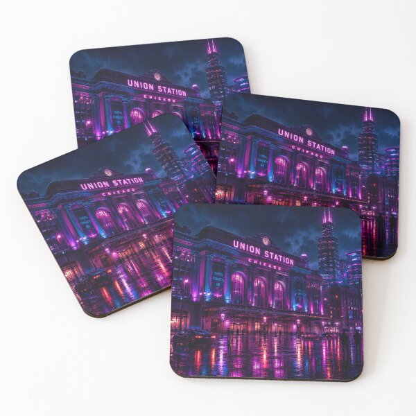 Item preview, Chicago 2150 | Windy City | Neon Atlas designed and sold by NSAstore.