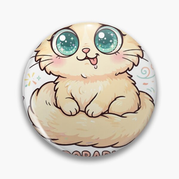 Item preview, Probably Overstimulated Cute Cat | Funny Introvert & Anxiety Meme Sticker designed and sold by Pixel Alchemy1.