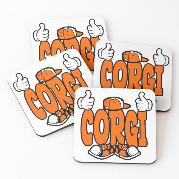 Item preview, CORGI - PETS Graffitti Character Bold Retro designed and sold by NFTWords.