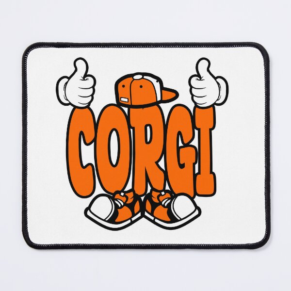 Item preview, CORGI - PETS Graffitti Character Bold Retro designed and sold by NFTWords.