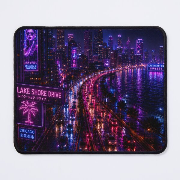 Item preview, Chicago 2150 | Windy City | Neon Atlas designed and sold by NSAstore.