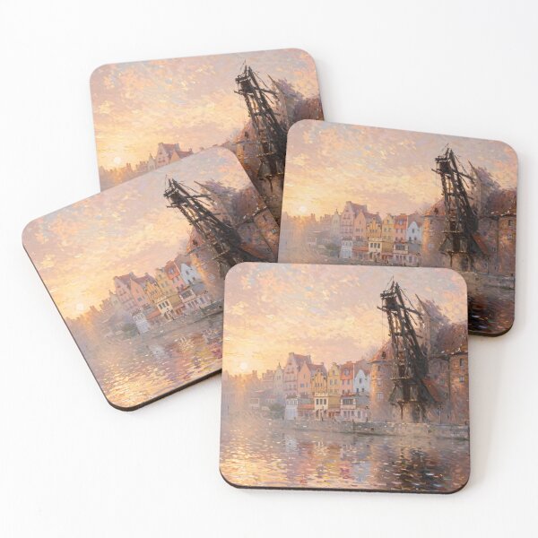 Item preview, Impressionist Gdansk Sunset designed and sold by Late Theory.