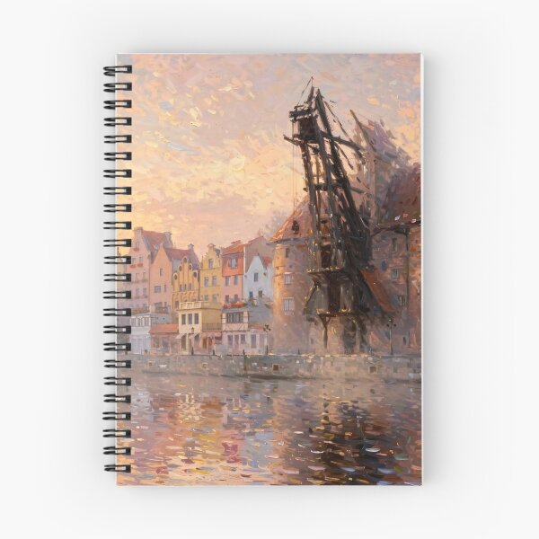 Item preview, Impressionist Gdansk Sunset designed and sold by Late Theory.