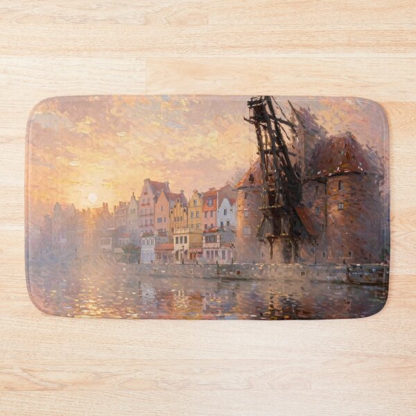 Item preview, Impressionist Gdansk Sunset designed and sold by Late Theory.
