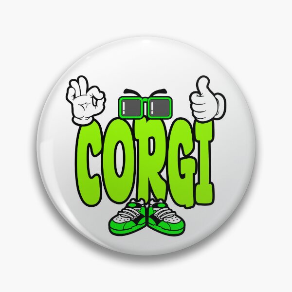 Item preview, CORGI - PETS Lettering Comic Words Funny  designed and sold by NFTWords.