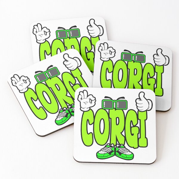 Item preview, CORGI - PETS Lettering Comic Words Funny  designed and sold by NFTWords.