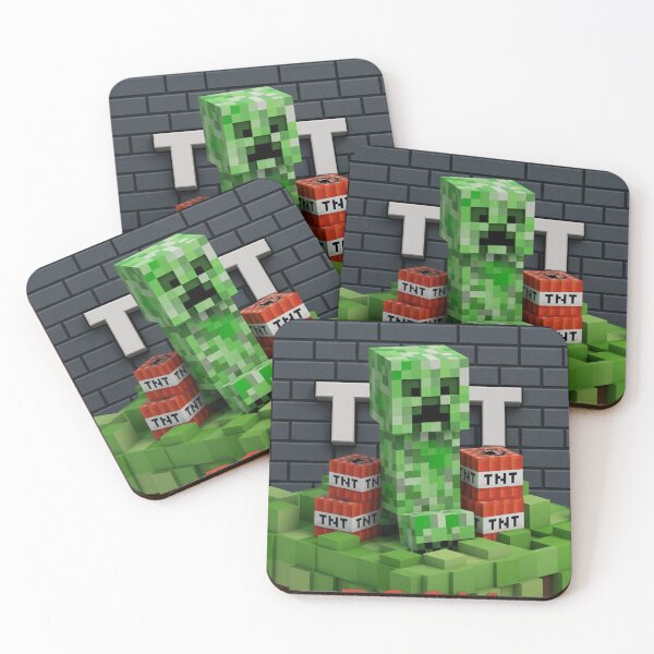 Item preview, Minecraft Bedroom Game Original Custom Vintage Poster Wall Art designed and sold by Cool Robot Bro..