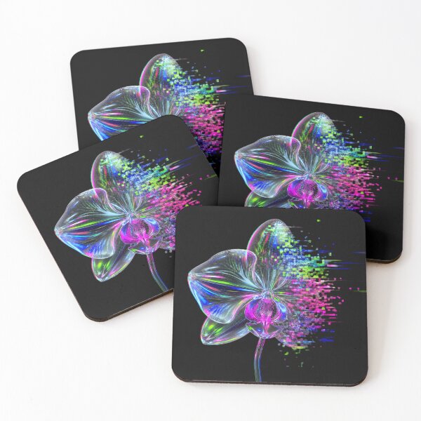 Item preview, Glitch Chrome Orchid Fragment designed and sold by PixelToPress.