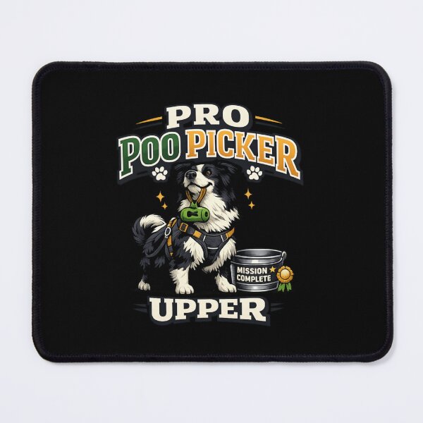 Item preview, Pro Poo Picker Upper Funny Dog Walker designed and sold by PunchDrop.