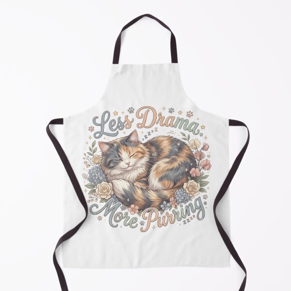 Item preview, Less Drama. More Purring. - Cat Logic designed and sold by RunningWhiskers.