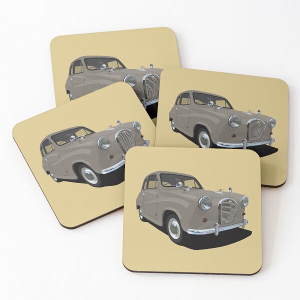 Item preview, Austin A35 - Dove Grey designed and sold by knappidesign.